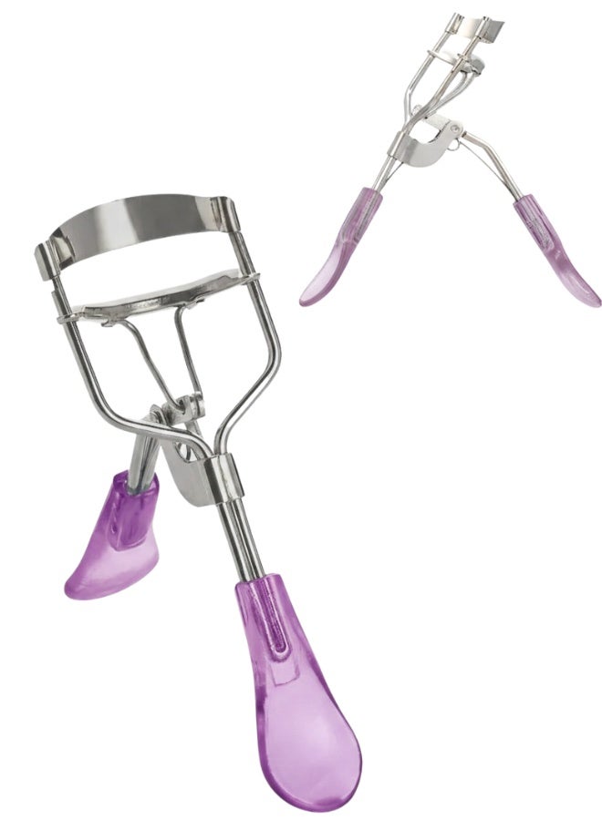 أداة تجعيد الرموش الأكريليكية المحمولة – أداة تجعيد رموش صغيرة الحجم مناسبة للسفر – مثالية للاستخدام اليومي أو الاحترافي – بنفسجي - Image 4